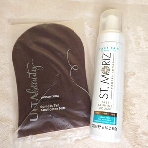 St. Moriz Professional Fast Tanning Mousse with Applicator Mitt